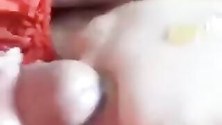 عراقية خايفة من العير يقذف بحلكها