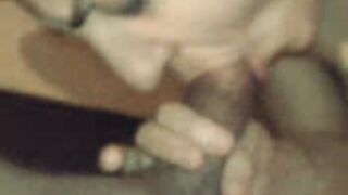 Divorced wife gets fucked by my friend and then sucks his cock and drinks his cum